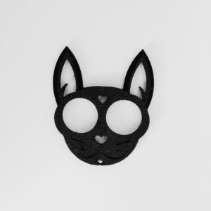 Manopla gato corazón 3D