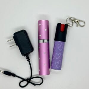 DÚO: Gas pimienta + Taser labial
